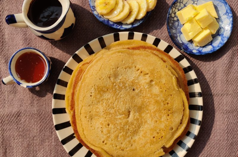 Fluffy Whole Wheat Pancakes