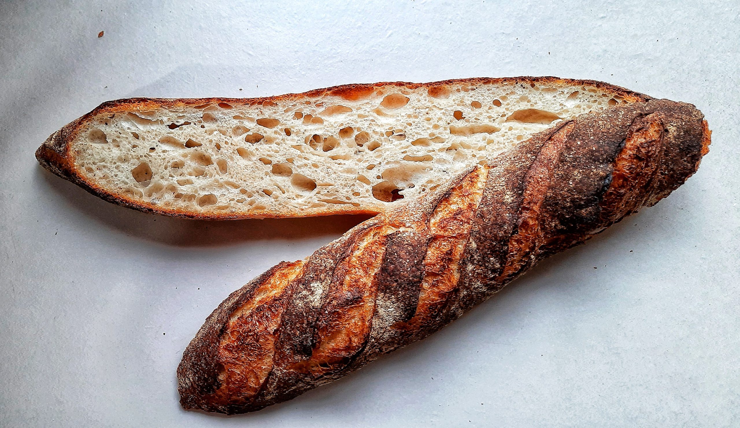 Baking Sourdough Baguette in Home Oven with C#8714