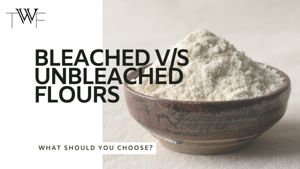 bleached vs unbleached flours